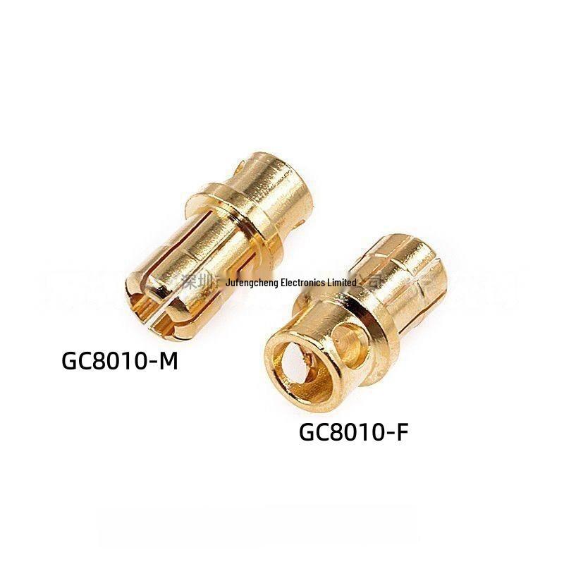 Amax GC8010 8mm Banana Plug ESC Connector 180A/150A Gold Plated Pure Copper 7U
