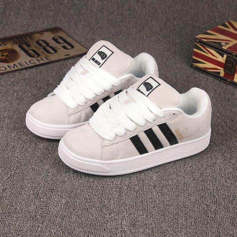 Country-Schuhe auf Plateau-Sportschuhe schwarz-weißes Segeltuch Brot-Schuhe Herren und Damen Low-Top Freizeit-Board-Schuhe Damen 40 white