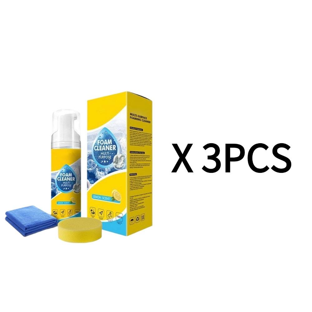 Car Foam Cleaner 150ml Multifunctional Leather Upholstery Interior Cleaning Spray AutoDetailing Automobile Care Interior Cleaner
