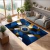 Club Brugge FC Soccer Football Pattern Soft Area Rug Non Slip Indoor Floor Carpet Sports Decor Mat for Bedroom