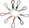 10 packs of woven rope pendants anti-loss multi-purpose wristbands can be used as key chains mobile phone wristbands