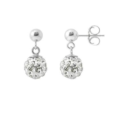 Earrings - LOVA LOLA VAN DER KEEN - Genuine Crystal - 925 Sterling Silver - Push System