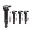 UF499 5C1586 Ignition Coils & Spark Plugs for 06-11 Hyundai/Kia 1.6L Models