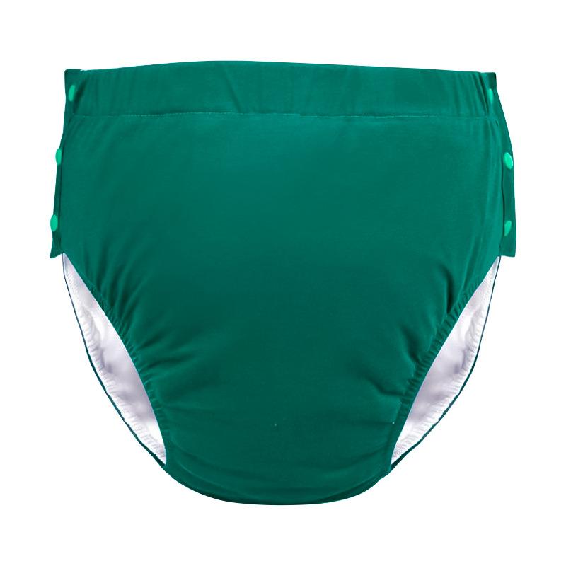 Adaptive Snap-Side 100% Cotton Incontinence Underwear for Adults | Easy-Open Reusable Care Pants