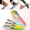 1 Pcs Color Random Stainless Steel Vegetable Cutter Suitable Friut Potato Paring Knife Household Kitchen Peel Accessories New