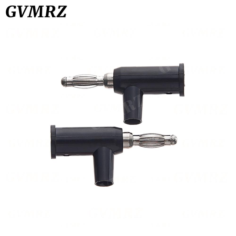 

5PCS 4MM Banana Plug Stackable Pure Copper Screw Type Without Welding Audio Multimeter Pen Plug Connector