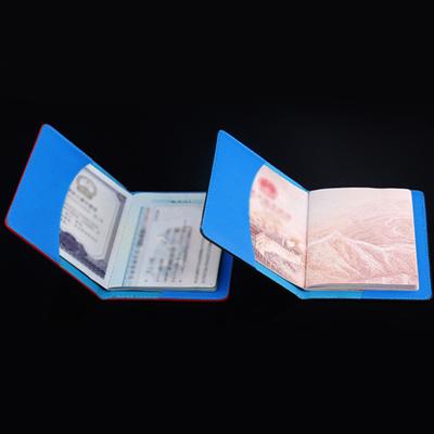 Mode Faux cuir passeport carte de crédit porte-couvercle protecteur de voyage
