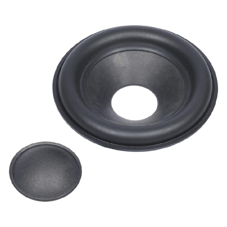 DIY Lautsprecher Reparatur Membran Set mit Staubkappe, Gummi Sicken Teile für Bastler und Reparaturtechniker Gebrauch