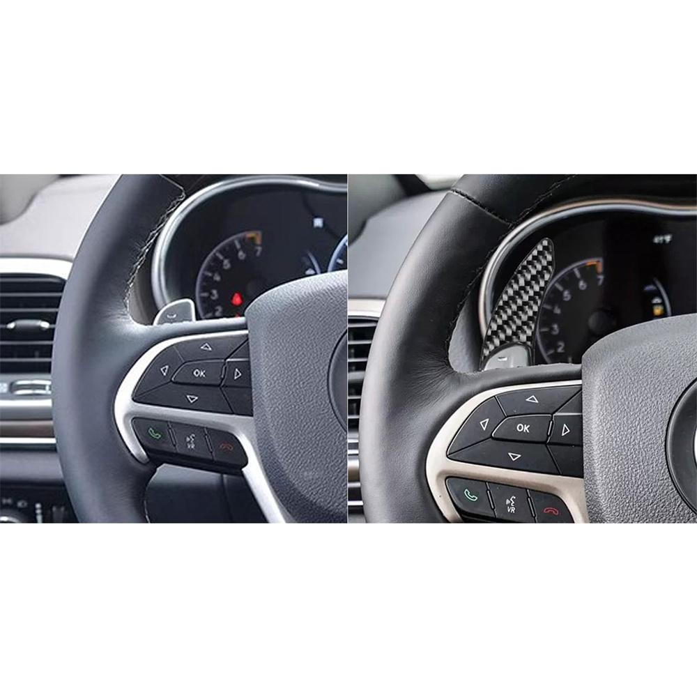 For Dodge Challenger Charger Durango Steering Wheel Shift Paddle Shifter Covers