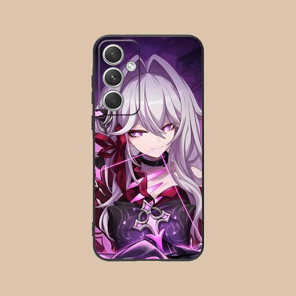 HSR Thelema Mattes TPU-Handyhülle für Samsung Galaxy S26 S25 S24 S23 S22 S21 S20 Note20 Plus FE Ultra Buntes Cover