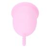 Menstrual Cup Medical Silicone Female Lady Leak Free Safety Feminine Hygiene Cup Pink L