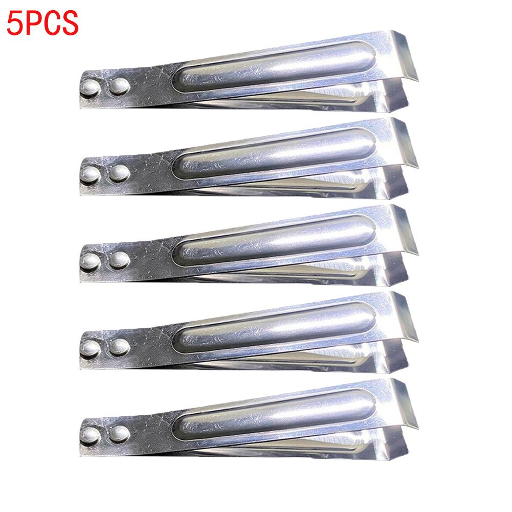 1/3/5pcs Stainless Steel Fish Bone Tweezers Pincer Clip Puller Remover Tongs Fish Bone Plucking Clamp Kitchen Gadgets Tools