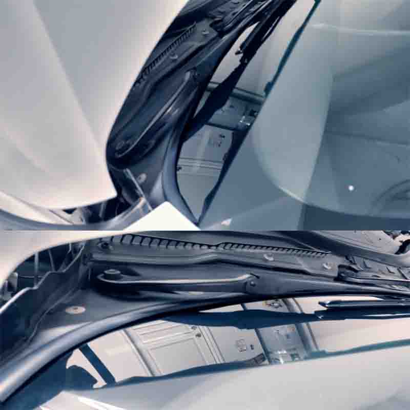 Windshield Rubber Seal Self-adhesive Windshield Sunroof Dustproof Sealing Strip for Auto Car Dashboard Windshield Hoses Windshield Washer 1