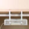 Cable Management Under Desk Tray Carbon Steel Wire Organizer Wire Organizer Under Desk For Family Friends Students Adults Men