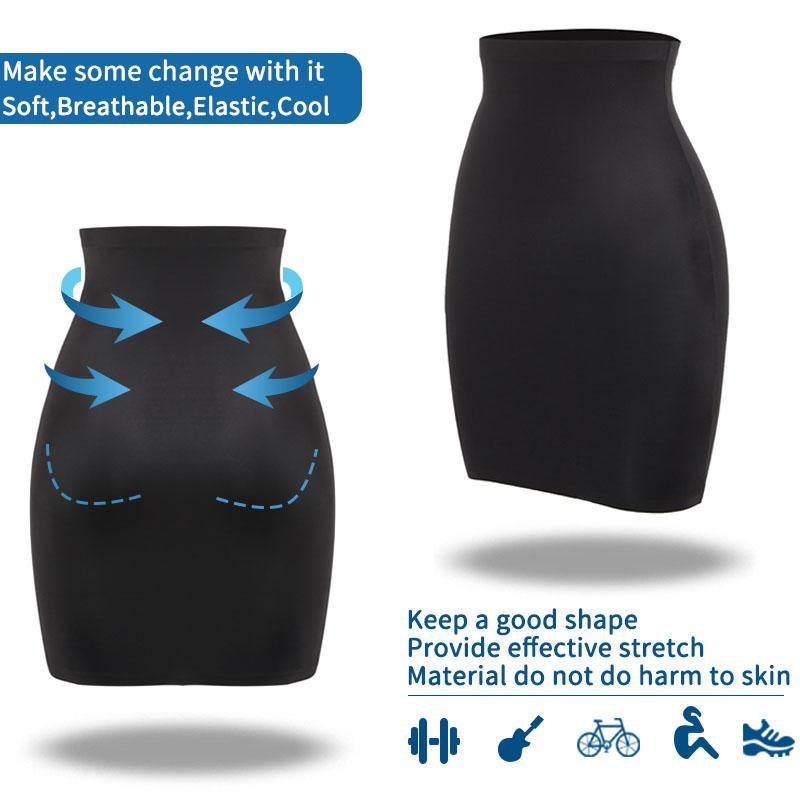 Women Half Slip Shaper Sexy High Waist Trainer Skirts Shapewear Miss Moly Tummy Control Slimming Underdress Faja New Corset