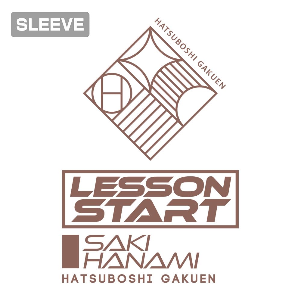 2D COSPA Gakuen Idolmaster Saki Hanami WHITE XL Size [Official] T-shirt