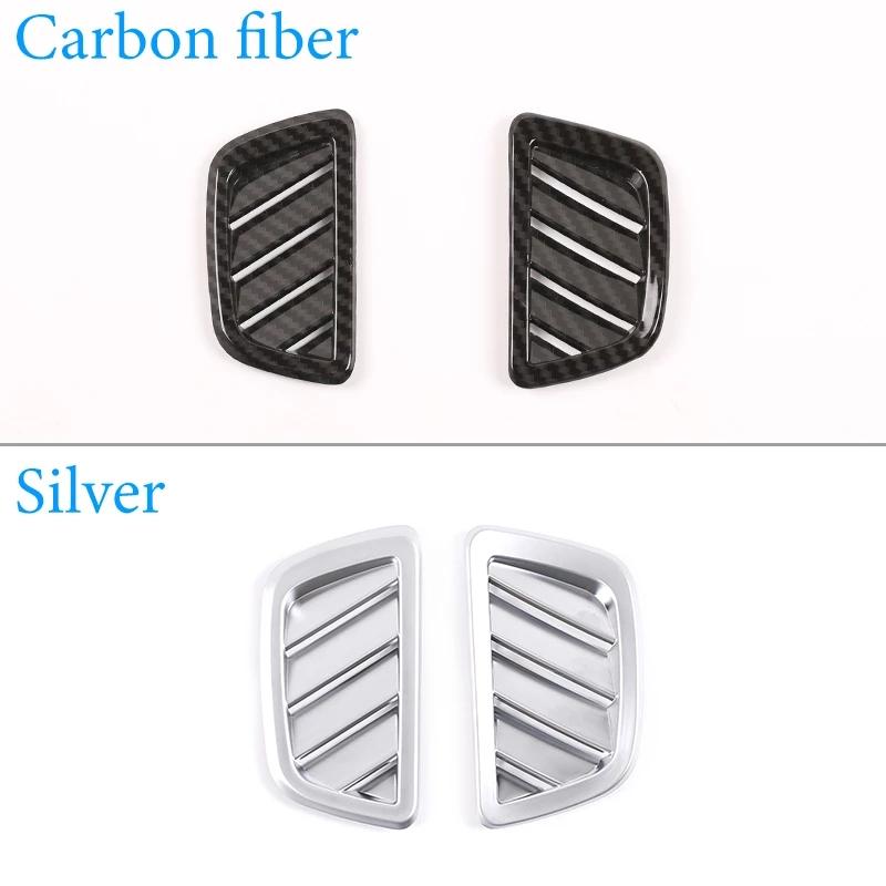 Bord de bord ABS cromat pentru cadru de ieșire de aer condiționat Decorație capac pentru Land Rover Range Rover Evoque L551 