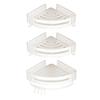 Promotion! White Toilet Shelf Free Of Punching Triangle Bathroom Toilet Washstand Wall-Mounted Wall Storage Suitable For Toilet