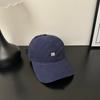 Casual Cotton Baseball Cap With Wide Brim Sun Protection For Outdoor Summer Wear