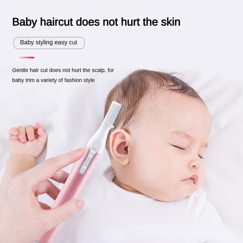 Elektrischer Augenbrauenschneider für Körper und Gesicht, Haarschneideklinge, Rasierer, Haarentferner, Trimmer für Damen