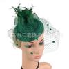 Fascinator Celebrity Vintage Mesh Headgear Top Hat Party Prom Veil Hair Accessories Hairpin Headgear