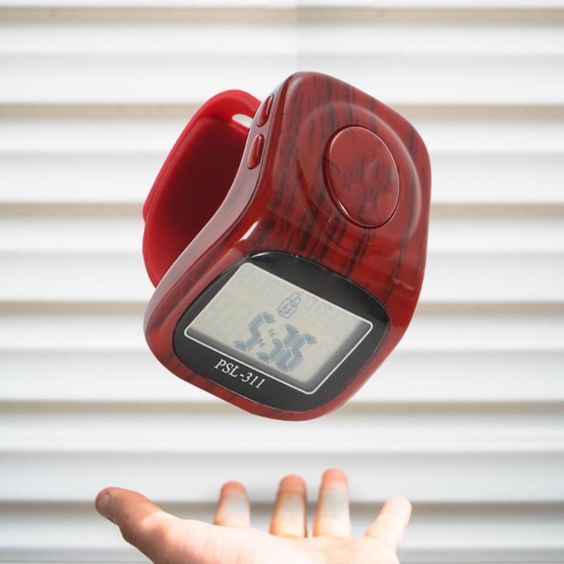 Mini Finger Counter LCD Electric Digital Display with Light Tally Counter Decompression Suitable for Various Activity