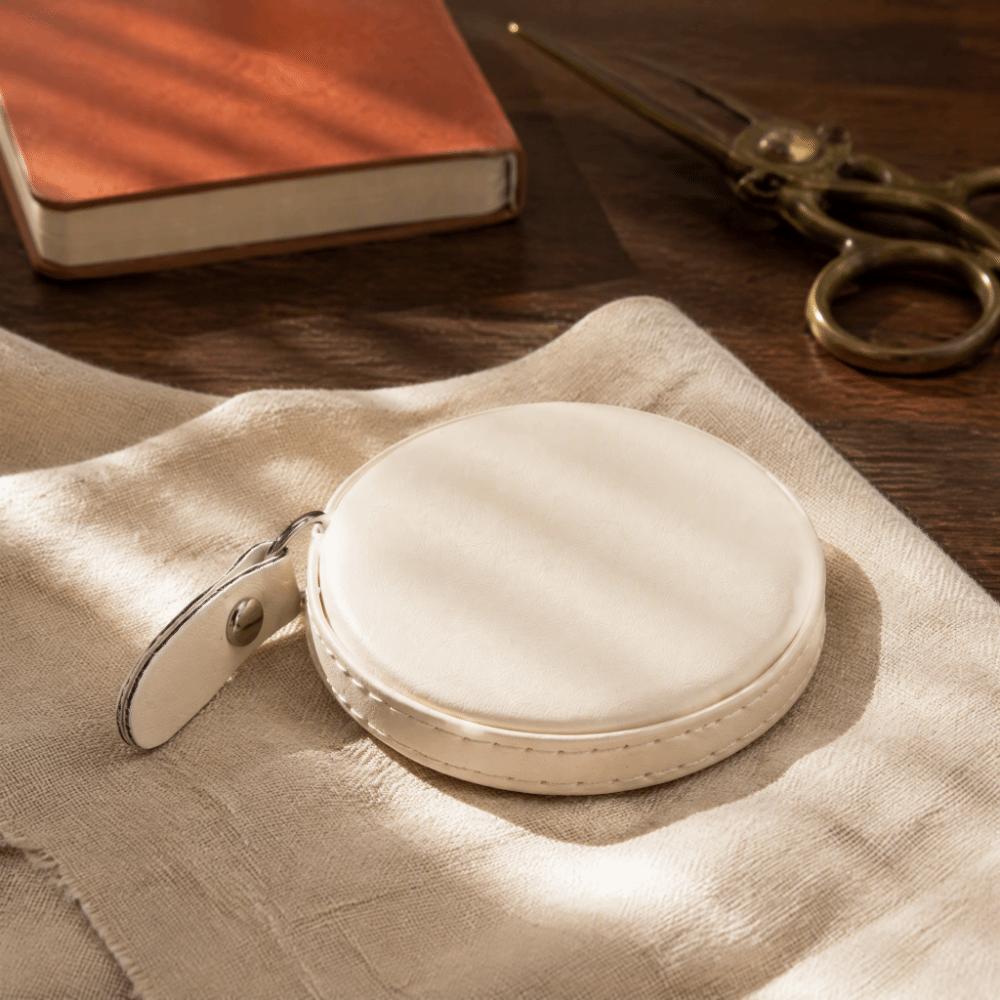 PU Leather Sewing Tape Measure Dual Scale Portable Measuring Tape  For Sewing