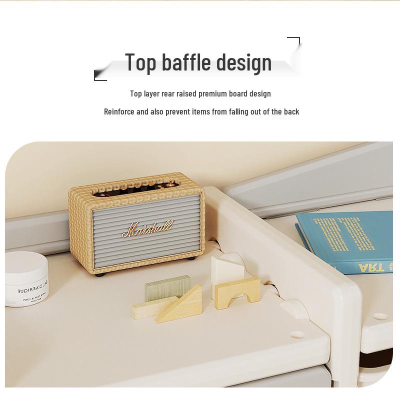 Children's Toy & Book Storage Rack - Plastic Organizer for Building Blocks, Small Cars, Sundries