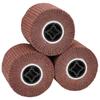 Sanding Rollers 3 Pcs Brown 12 X 12 X 10 Cm Synthetic Fiber