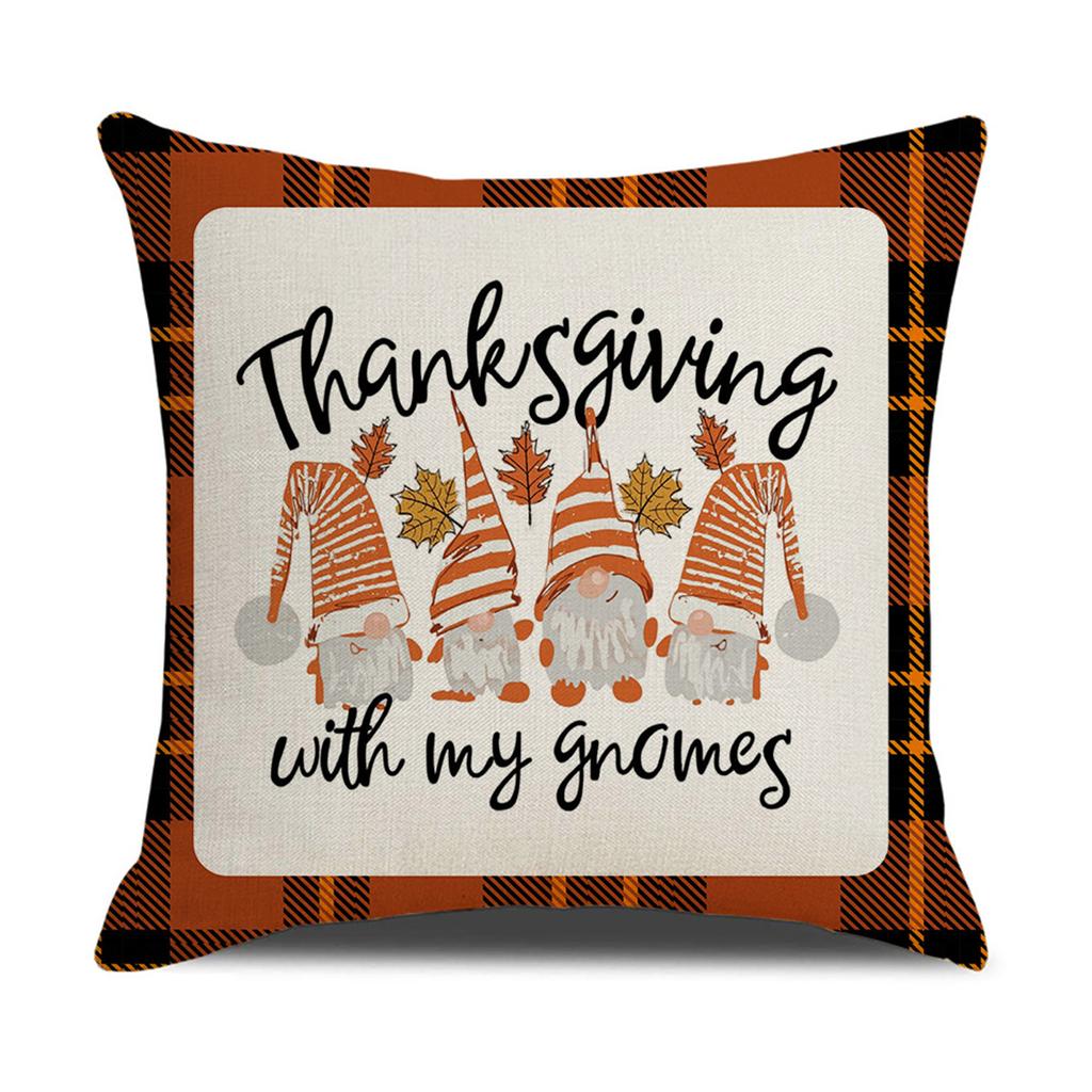Throw Pillow Cushion Cover 45x45cm, Autumn Collection Pillow Case Square Cushion Protector Invisible Zipperwed