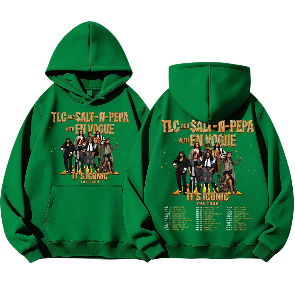 Unisex Lightweight Printed Long Sleeve Pullover Hoodie