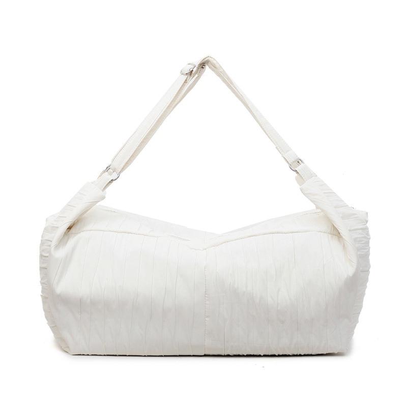 Folded Dumpling Bag Casual Versatile Relaxation Tote Bag Crossbody Large Bag Cycling Sports Lightweight Shoulder Bag