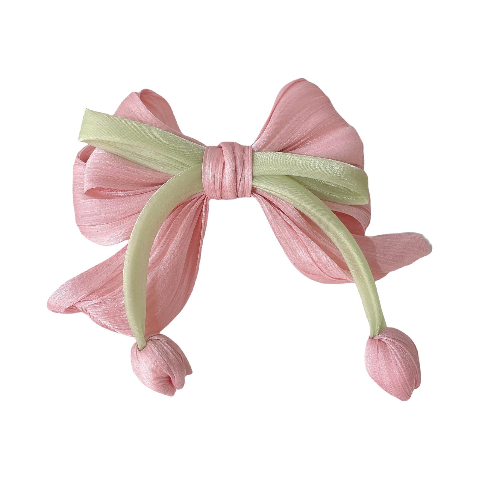 

Элегантный аксессуар для волос «Тюльпан» для женщин, заколка для волос, головной убор, удобная тканевая заколка для волос для вечеринок и свадеб A