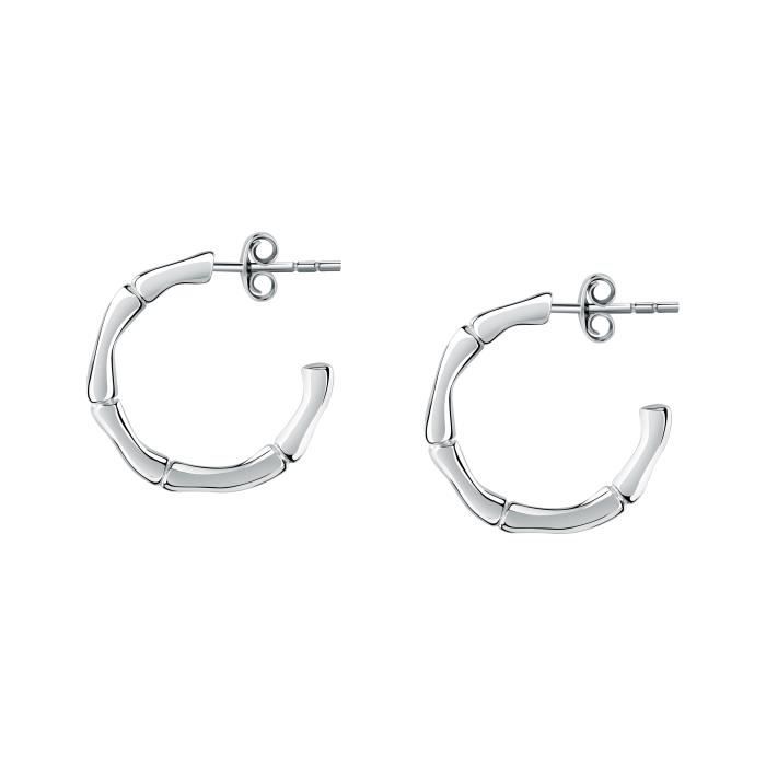 Boucles d'oreilles - MORELLATO - SAWA11 - Argenté - Femme - Créole 925/1000 recyclé