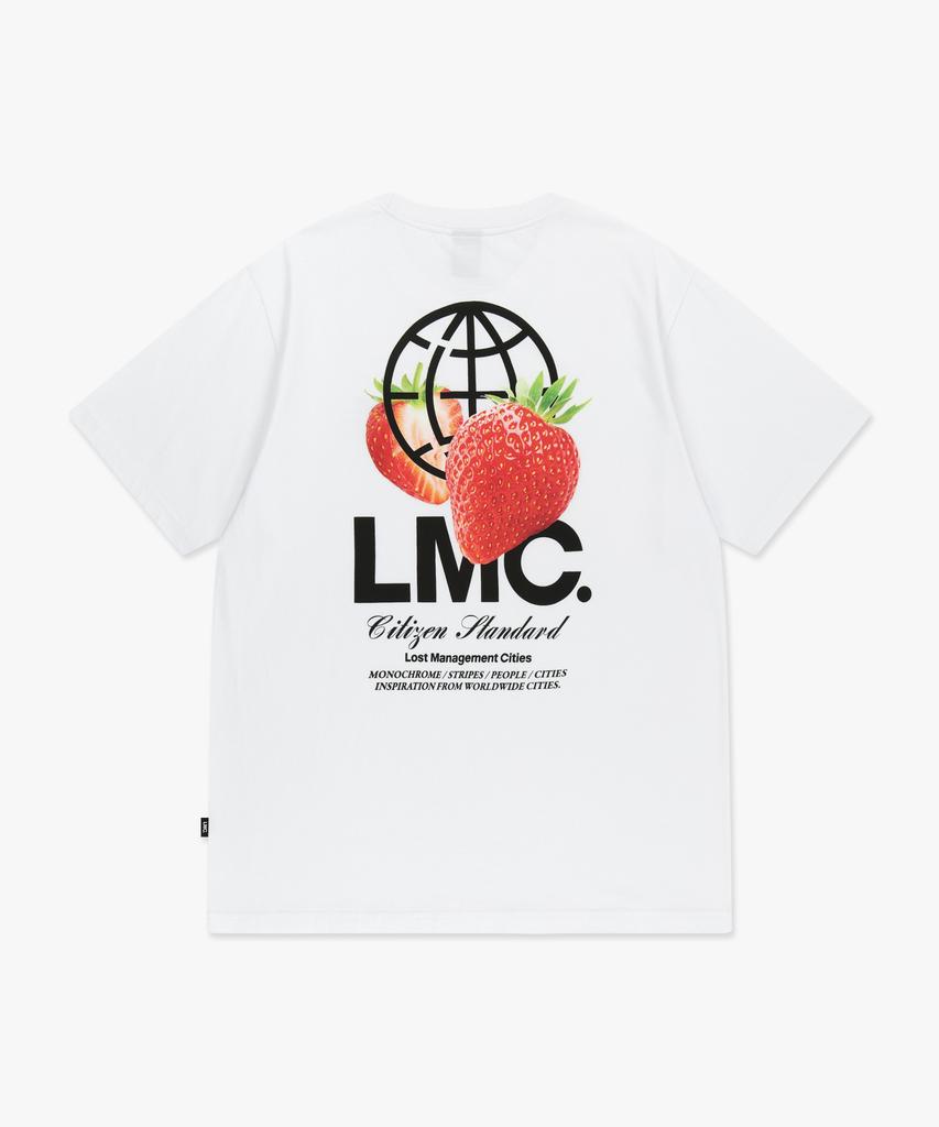 LMC Strawberry Globe Tee White