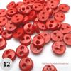 4mm Dual-Eye Plastic Buckle with Edge Button for DIY Felt Doll Accessory