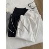 2026 Spring/Summer Vintage Washed Cotton Pants for Women, Korean Style Wide-Leg Cropped Pants
