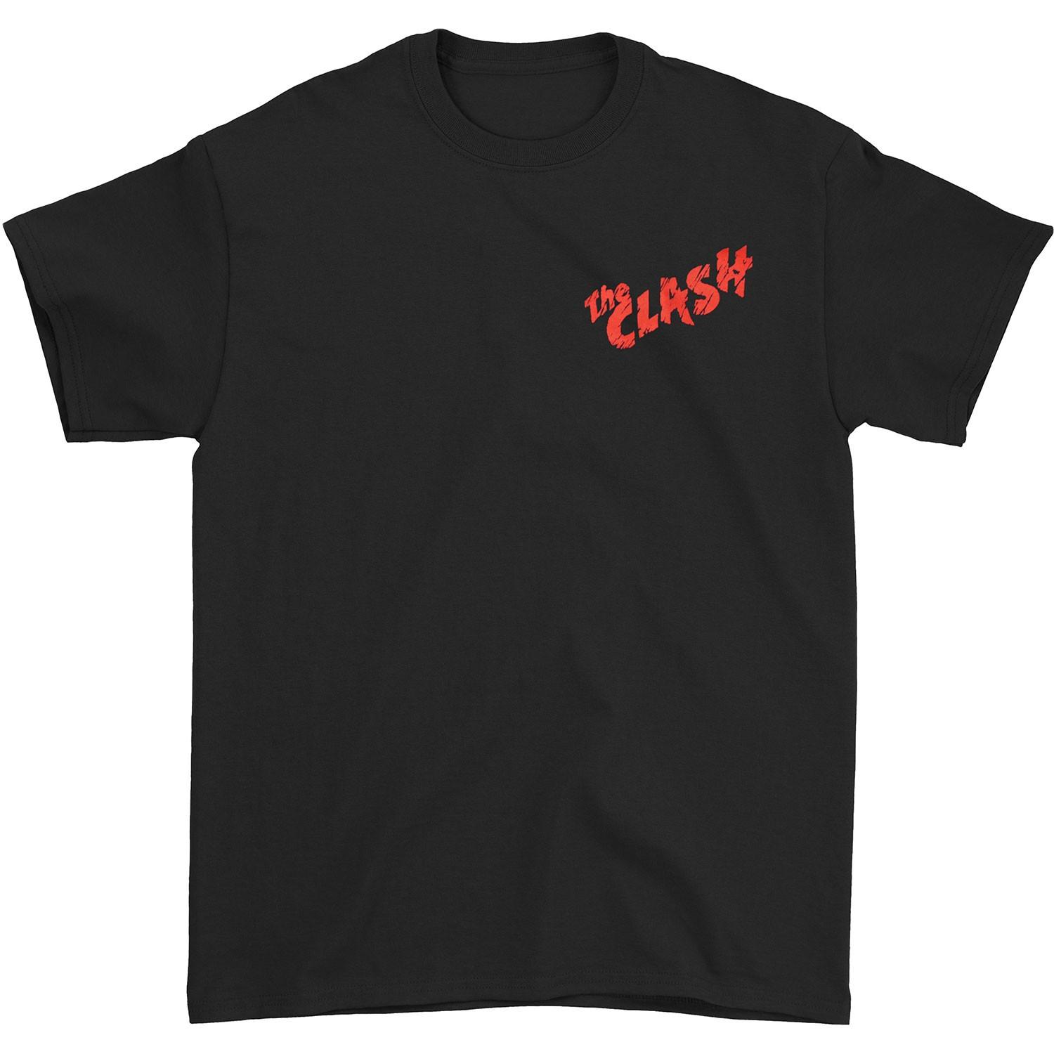 Men s Clash Logo Slim Fit T-shirt Medium Black S
