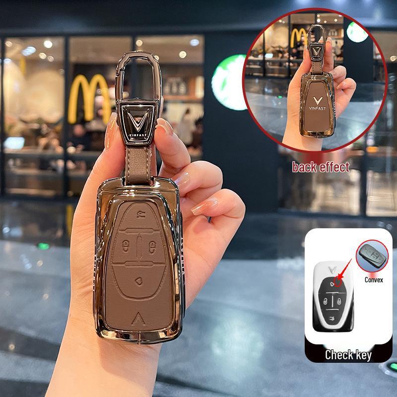 VinFast VF Electric Car Key Cover for Models VF5, VF6, VF7, VF8, VF9