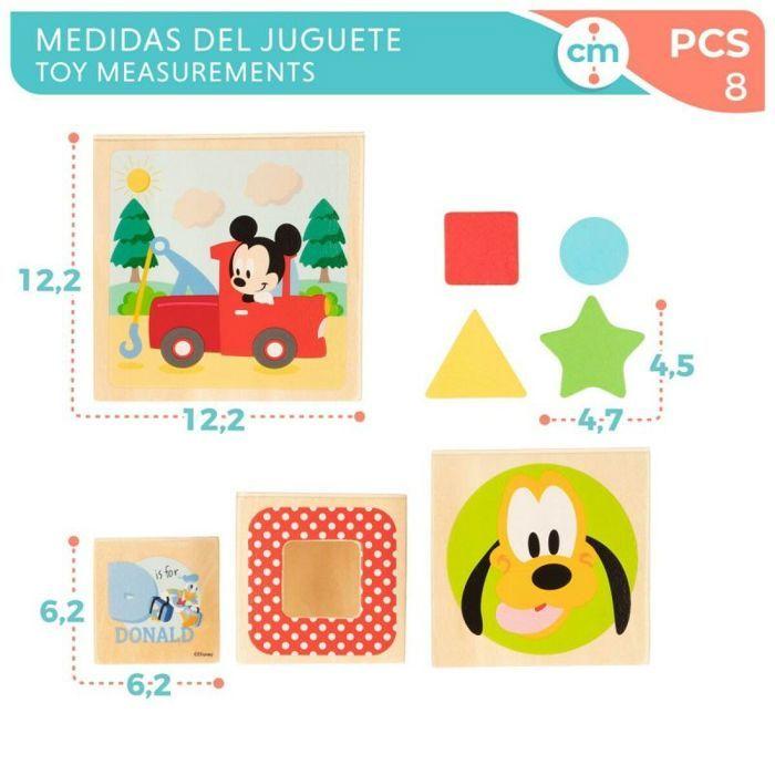 Disney Stackable Blocks 12.2 X 12.2 X 12.2 Cm 8 Pieces 4 Units