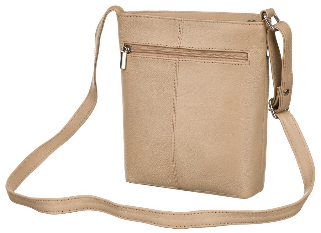 Leather Handbag R-TSL-01-CPDM-8941 Beige