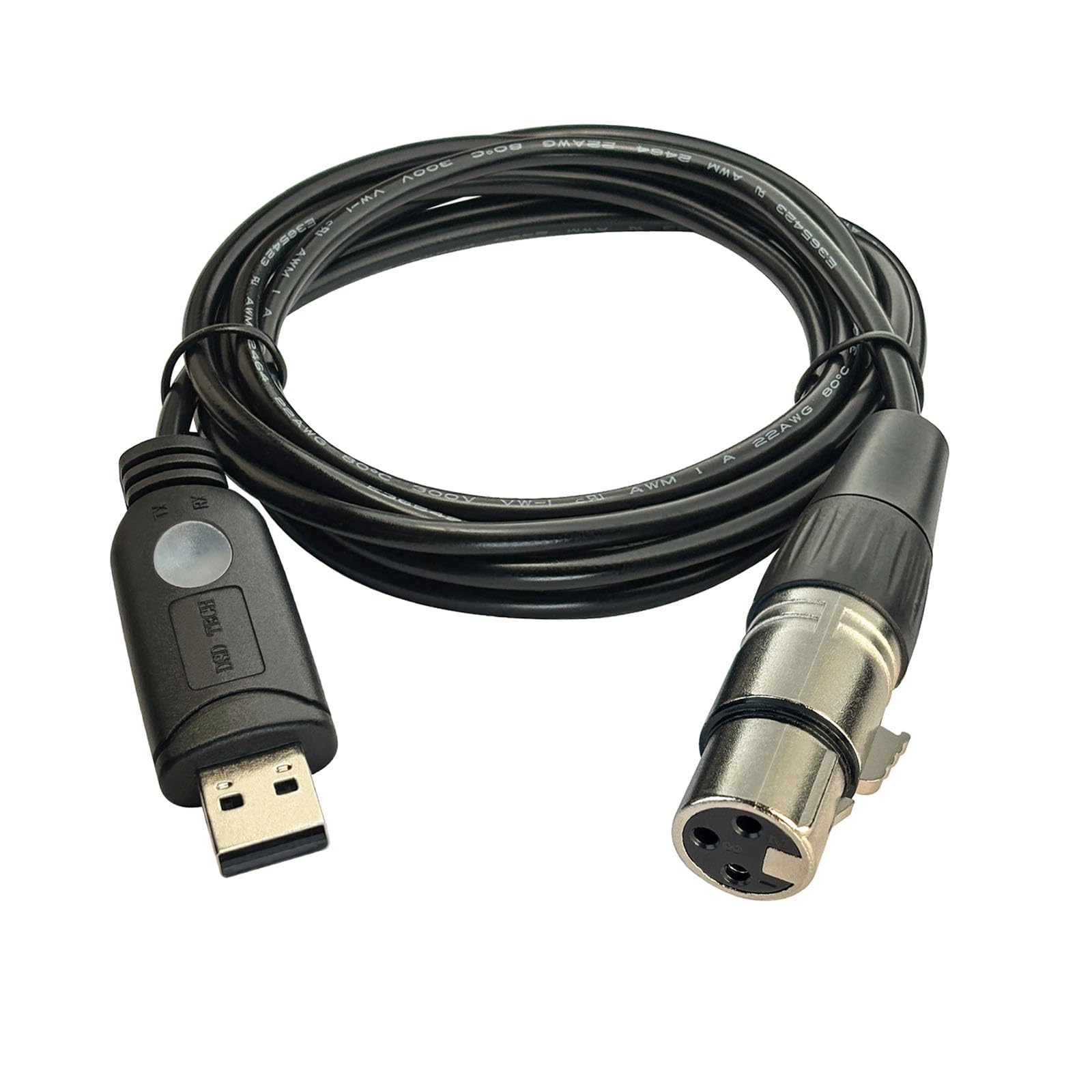 

Интерфейсный кабель DSD TECH с ножками чипа FTDI USB-DMX - 5.9