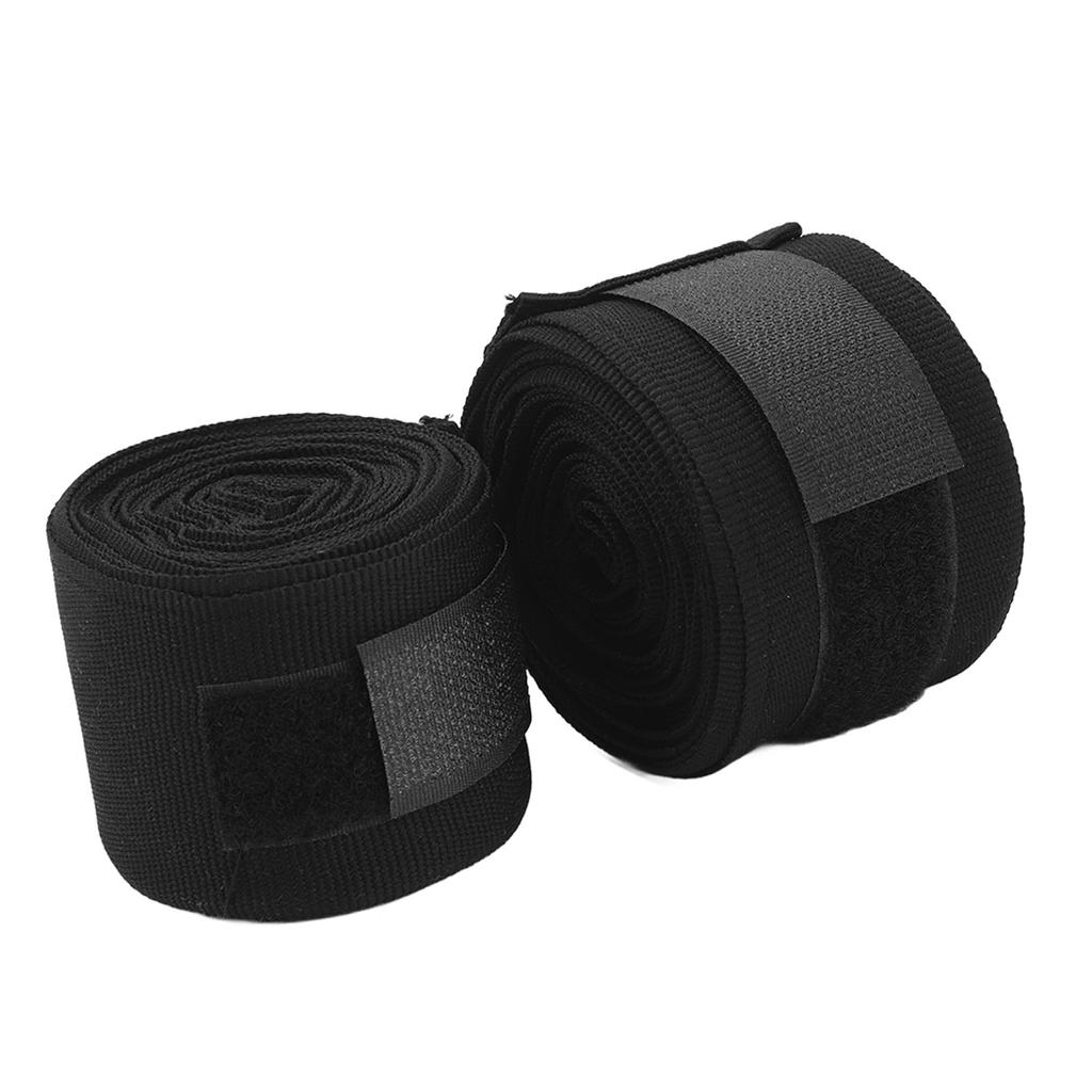 Boxing Handwraps Kickboxing Hand Wraps Cotton Quick Drying 5m Hook Loop Design Sports Hand Wraps Semi Elastic for Racing