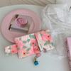 Bear Flower Coin Purse Canvas Cloth Envelope Wallets Simple Mini Cash Wallet  Female