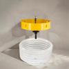 A96I-6-19/64 Hole Saw For Recessed Lights,Hole Saw Dust Bowl For Recessed Lighting 6In Include 3/8In Hex Shank&SDS Plus Arbor