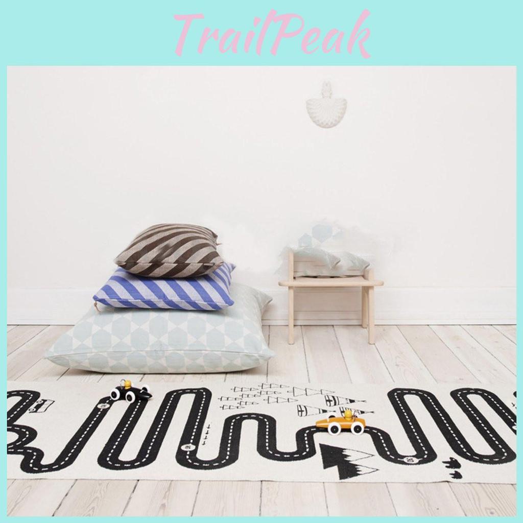 Print Baby Black Play Mats Game Pad Fashion Carpet Mat Floor Creeping Kids Props