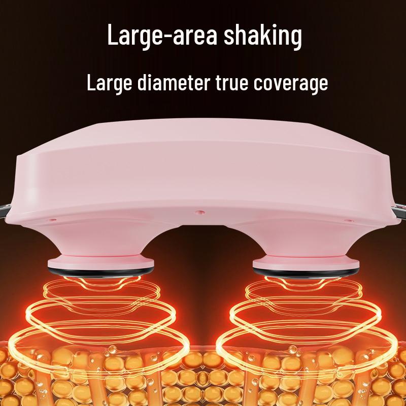 Portable Hot Compress & Vibration Massage Belt for Abdomen & Waist Slimming