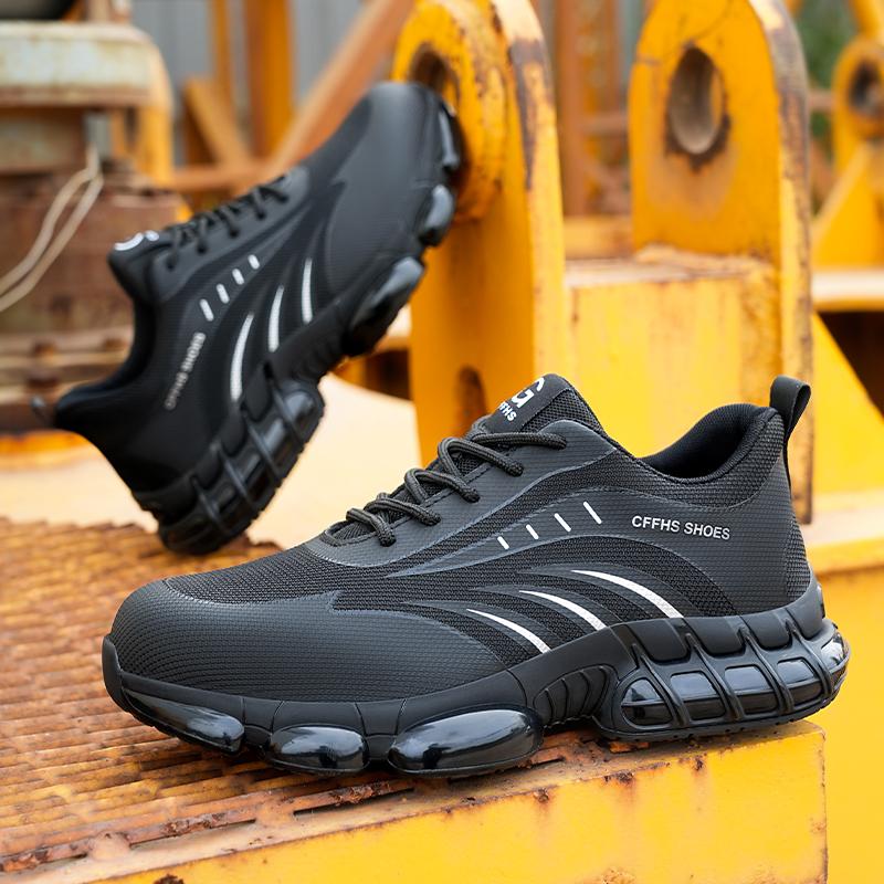 Breathable, Lightweight and Comfortable Anti-smash and Anti-puncture Safety Shoes