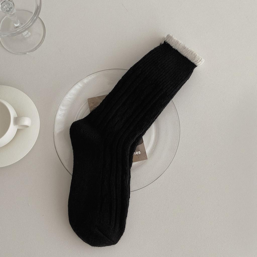 Lamb Wool Socks Fleece Thickened Confinement Socks Winter Home Sleep Socks Carpet Towel Socks Thermal Floor Socks