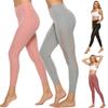 Fitness High Waist Leggings Womens Gym Workout Push Up Trousers Solid Yoga Pants